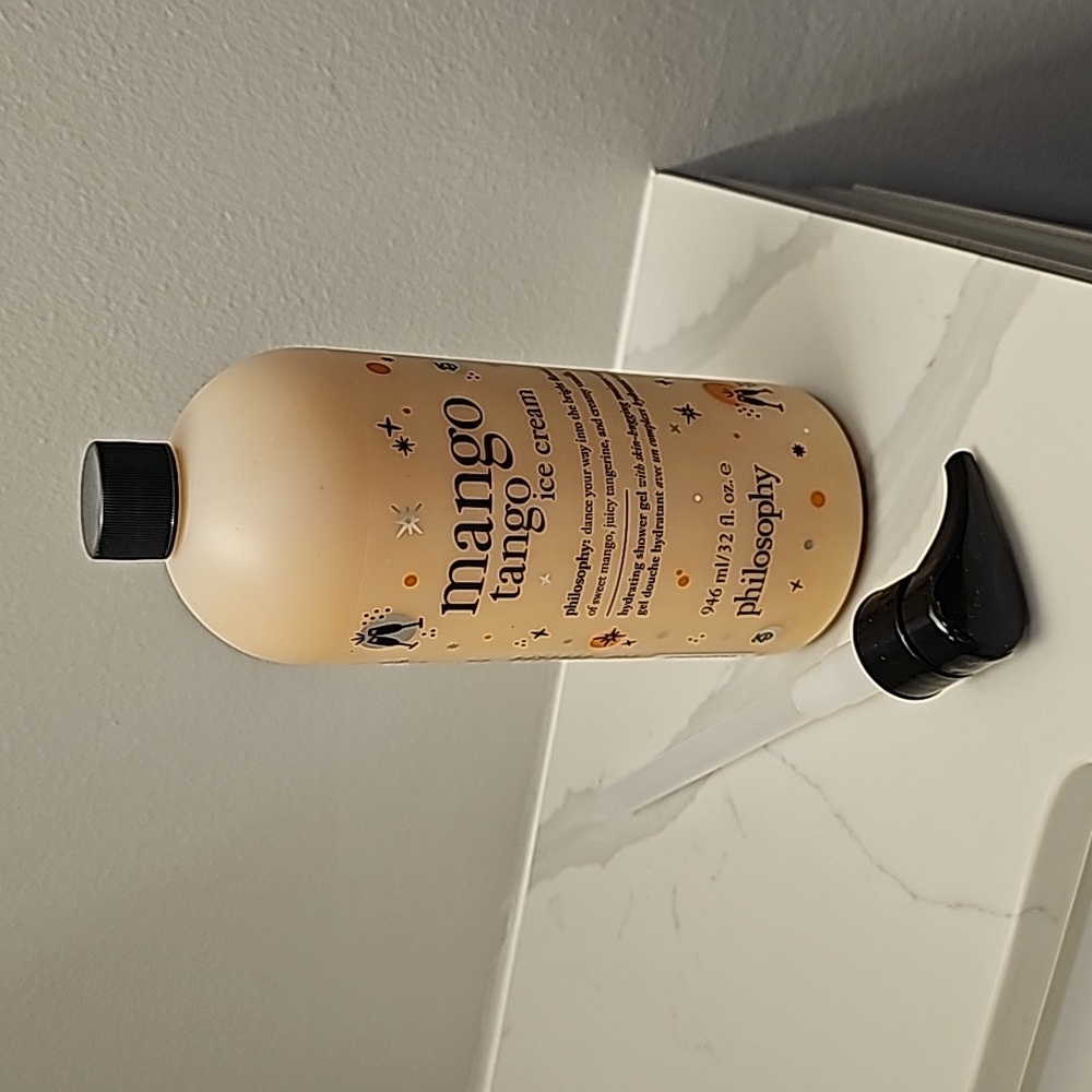 Philosophy Mango Tango Ice Cream Shower Gel, Bubble Bath & Shampoo.